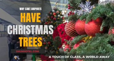 Airports: Christmas Trees and Security Concerns
