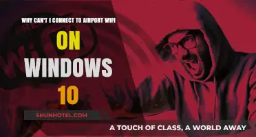Troubleshooting Airport Wi-Fi on Windows 10