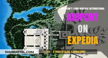 Where is Norfolk International Airport on Expedia?
