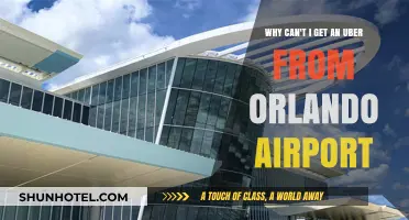 Orlando Airport: No Uber Pickup Zone