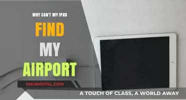 Troubleshooting iPad: Airport Not Found