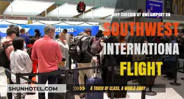 Why Check-In at BWI Airport for Southwest International Flights?