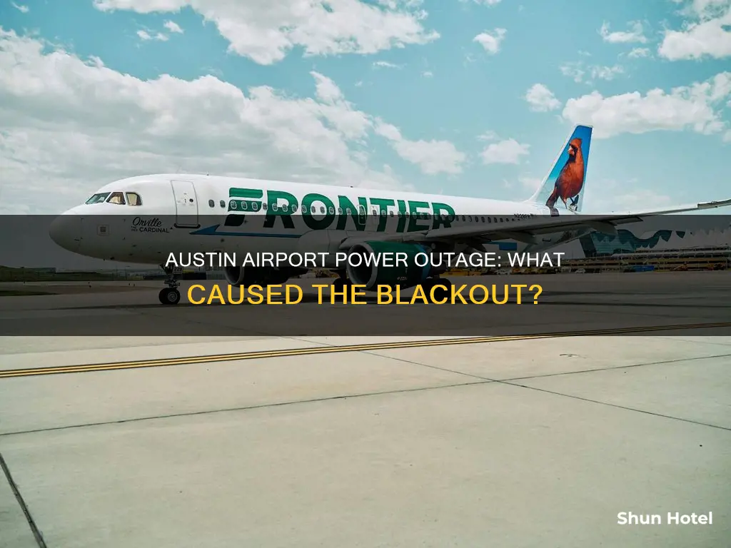 why did austin airport lose power