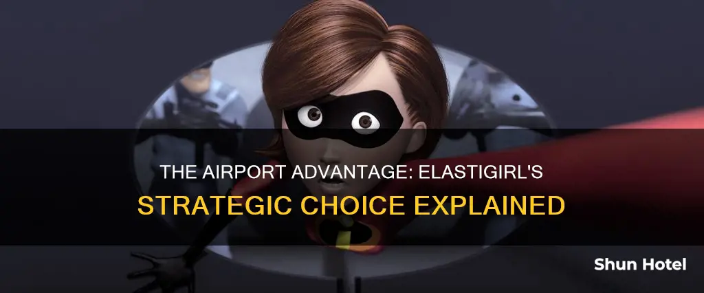 why did elastigirl say the airport