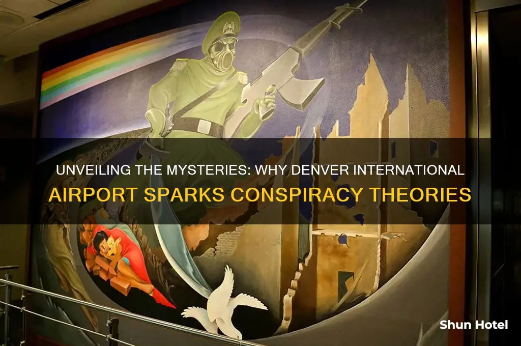 why did people start questioning the denver international airport