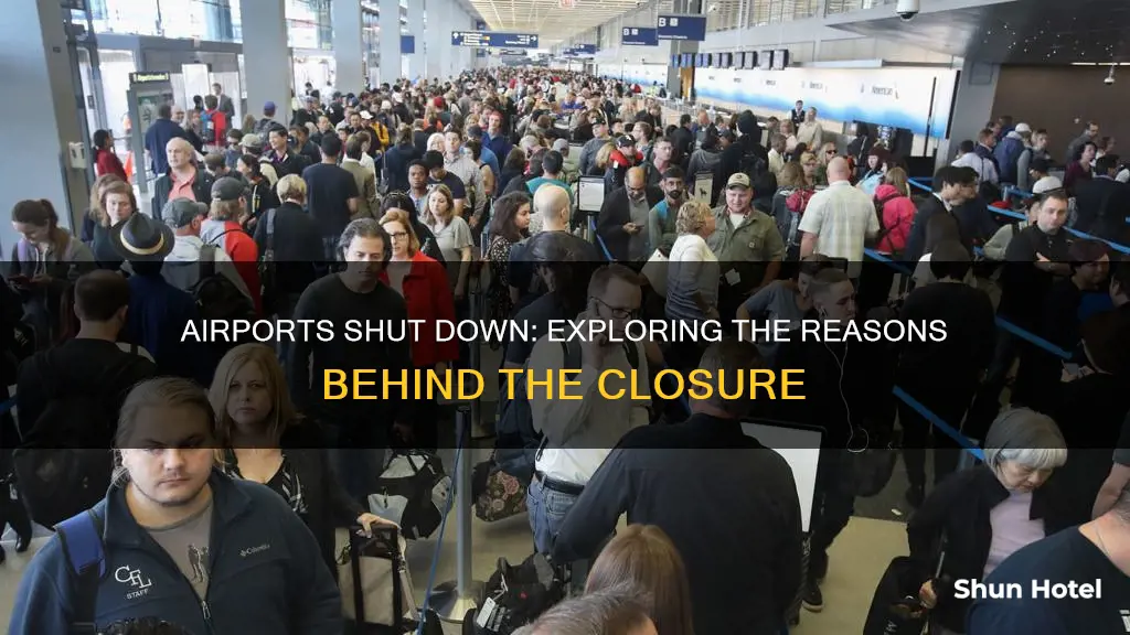why did the airports shut down