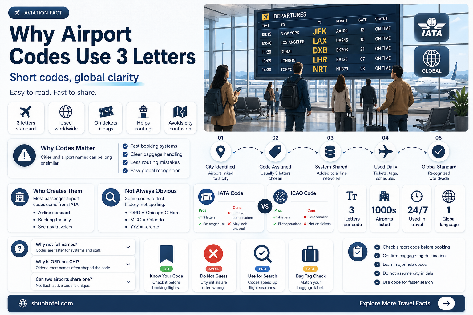 are airport codes always 3 letters