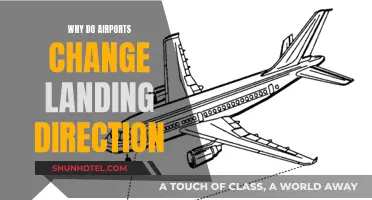 Airports' Dynamic Landing: Why Change Direction?