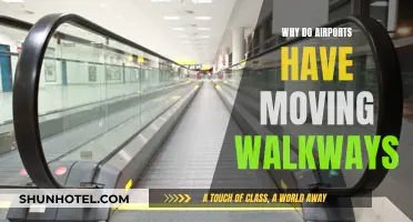 The Convenience of Moving Walkways in Airports