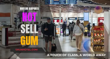 Airports and Gum: A Sticky Situation Explained