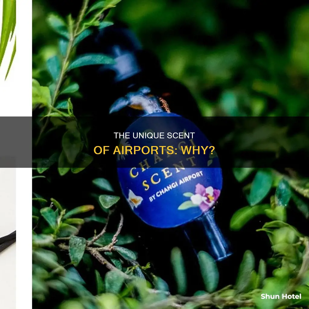 why do airports smell like that