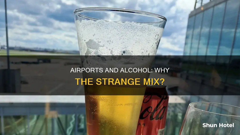 why do people drink at airports
