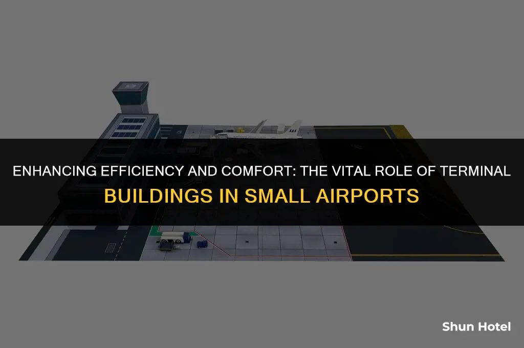 why do small airports need terminal buildings