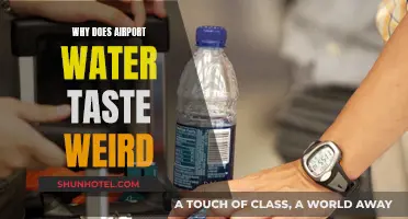 Airport Water: Why Does It Taste Strange?