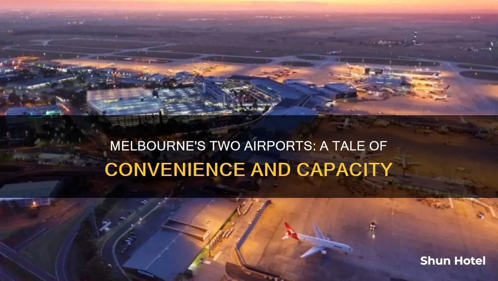 why does melbourne have two airports