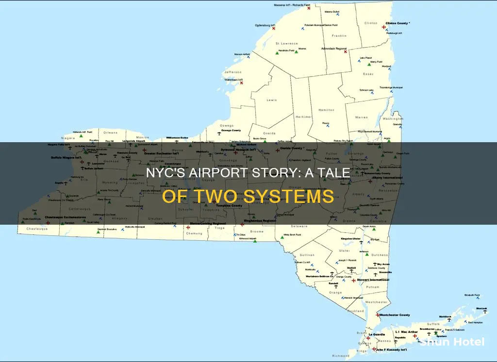 why does nyc have 2 airports