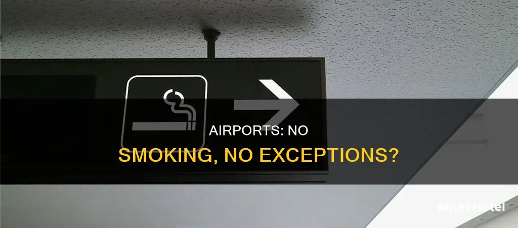 why dont airports offer smoking sections