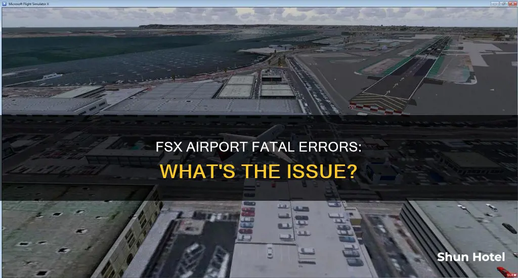 why fatal error certain fsx airport