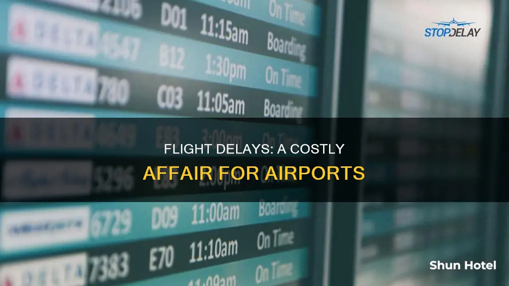 why flight delays can cost airport