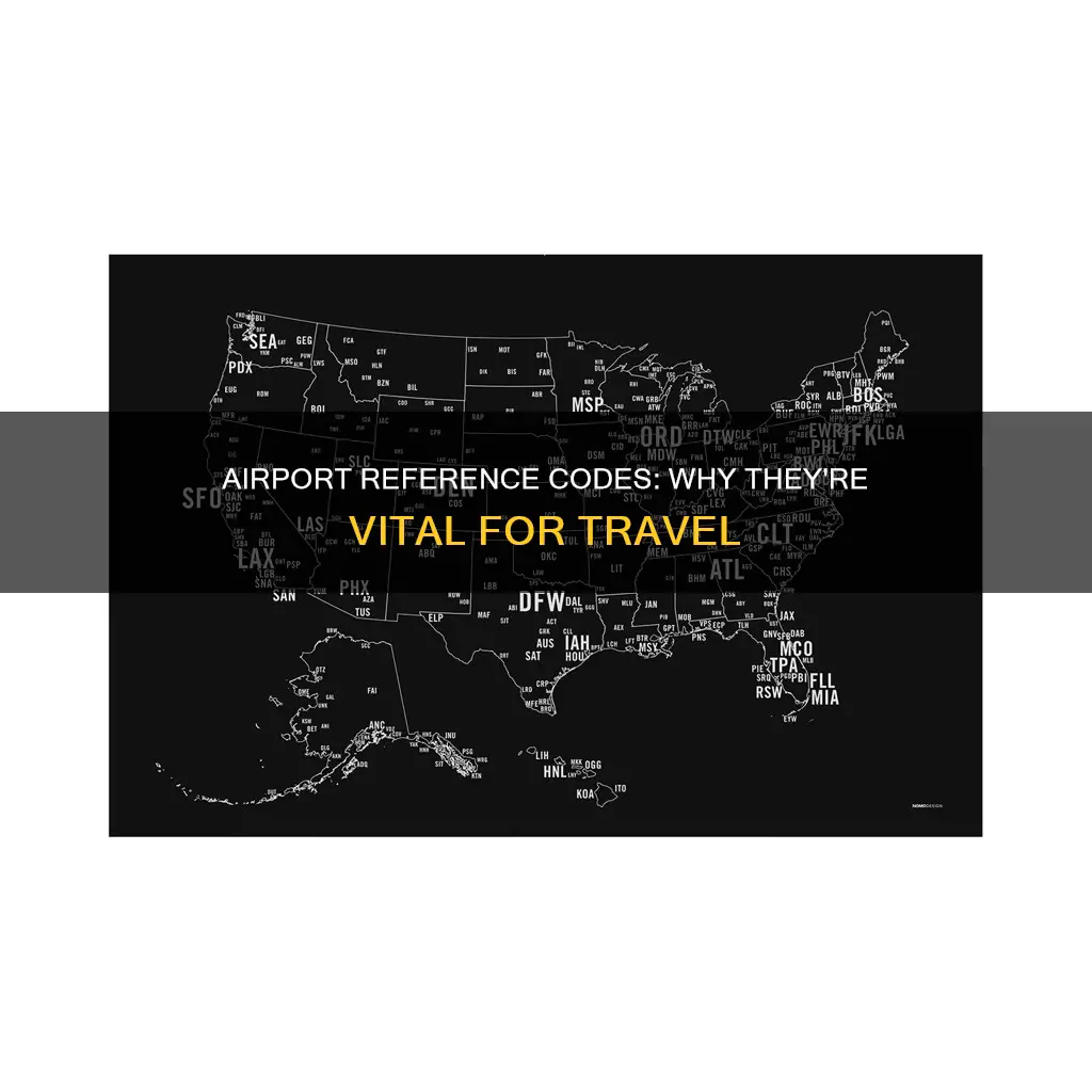 why is airport reference code important