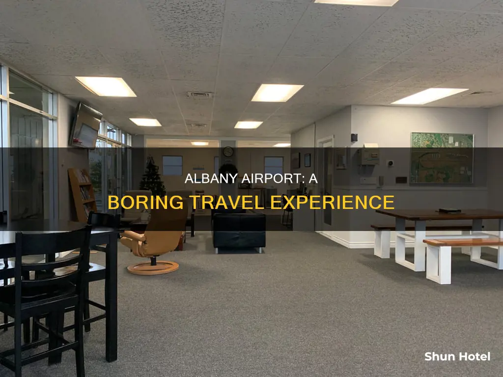 why is albany airport so boring