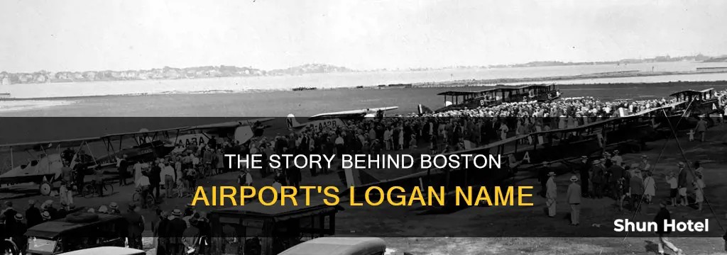 why is boston airport called logan