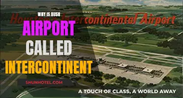 Bush Airport: Intercontinental Name, Intriguing History