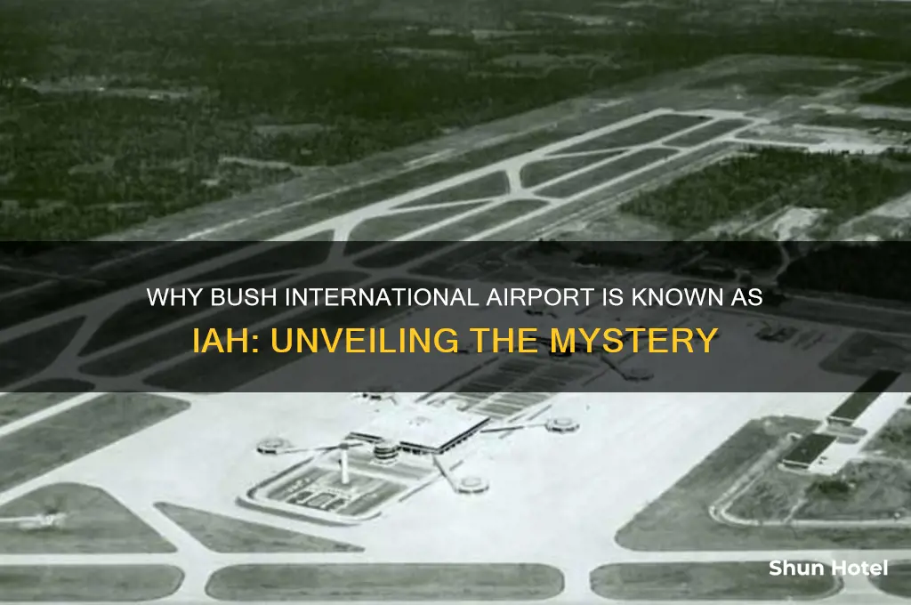 why is bush international airport called iah