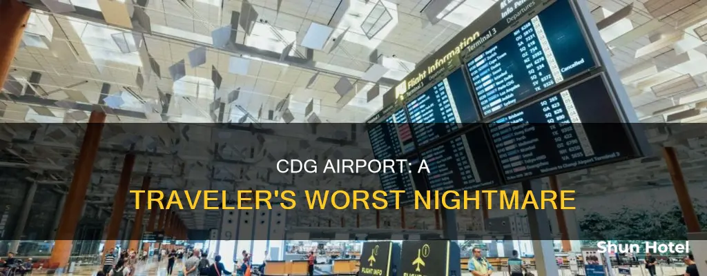 why is cdg airport so bad