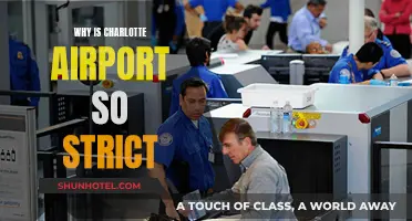 Charlotte Airport: Strict Security, Strict Rules