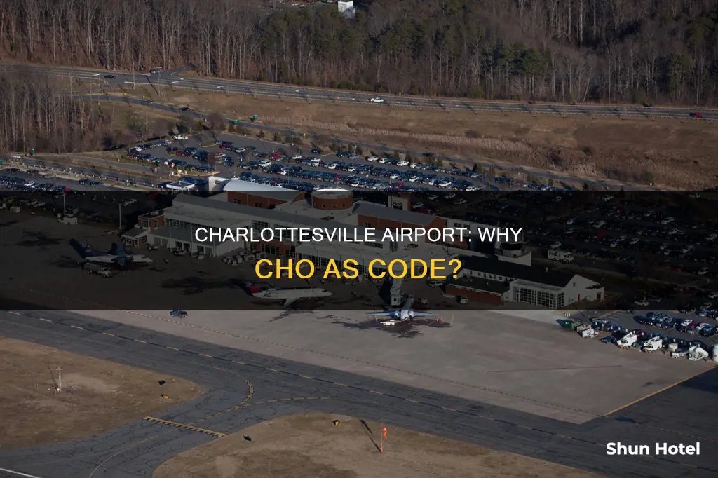why is charlottesville airport called cho
