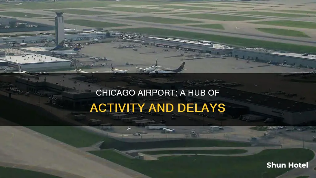 why is chicago airport so busy