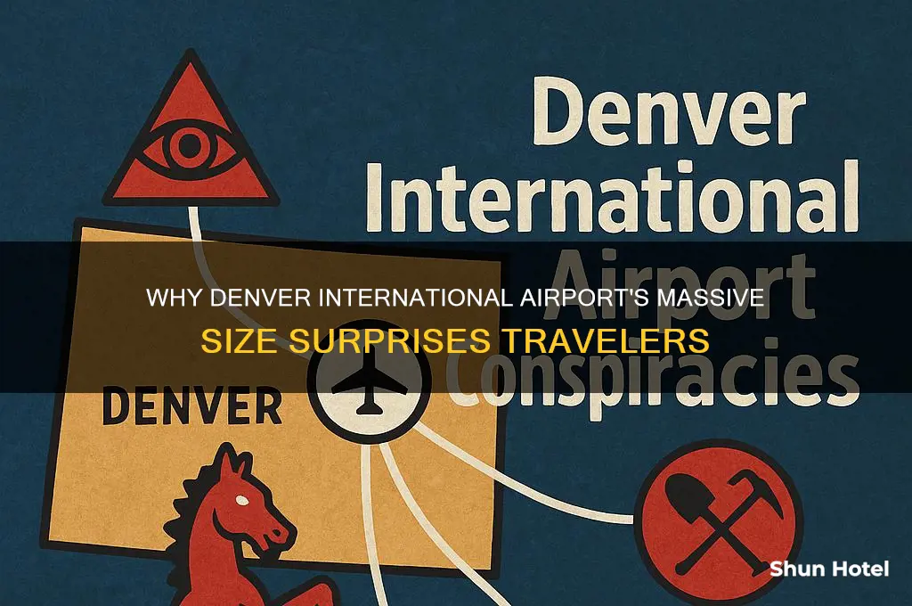 why is denver international airport so big