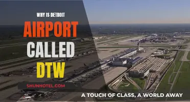 The History Behind Detroit Airport's DTW Code