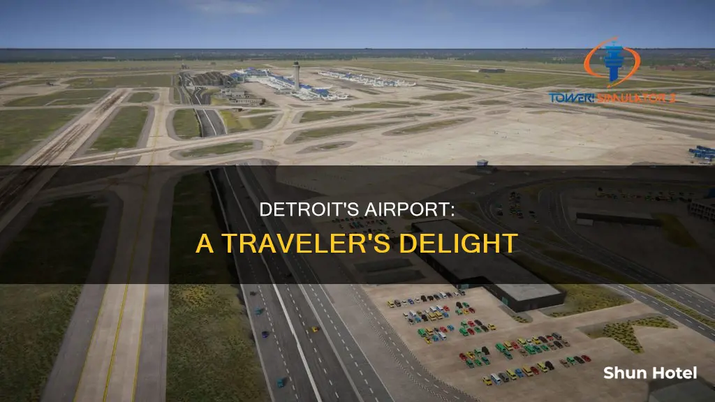 why is detroits airport so good