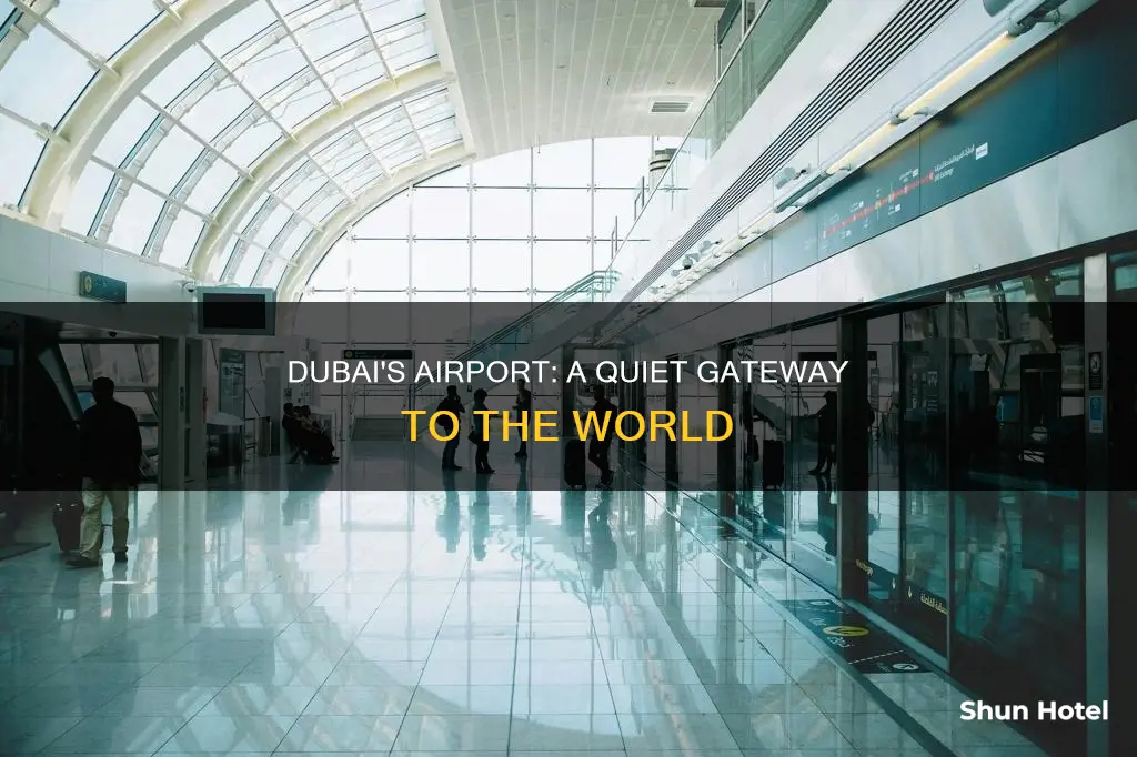 why is dubai a silent airport