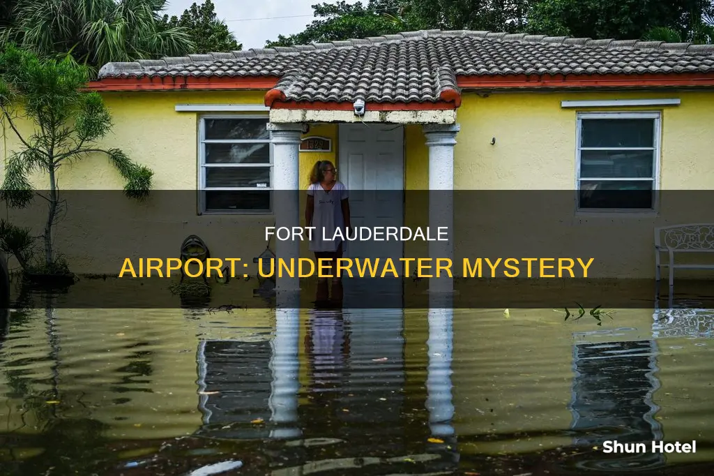 why is fort lauderdale airport underwater