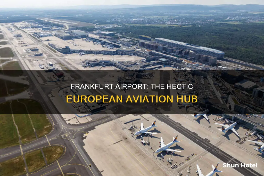 why is frankfurt airport so busy