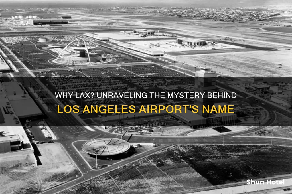 why is los angeles international airport called lax