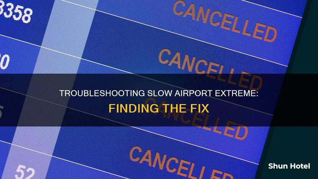 why is my airport extreme slow