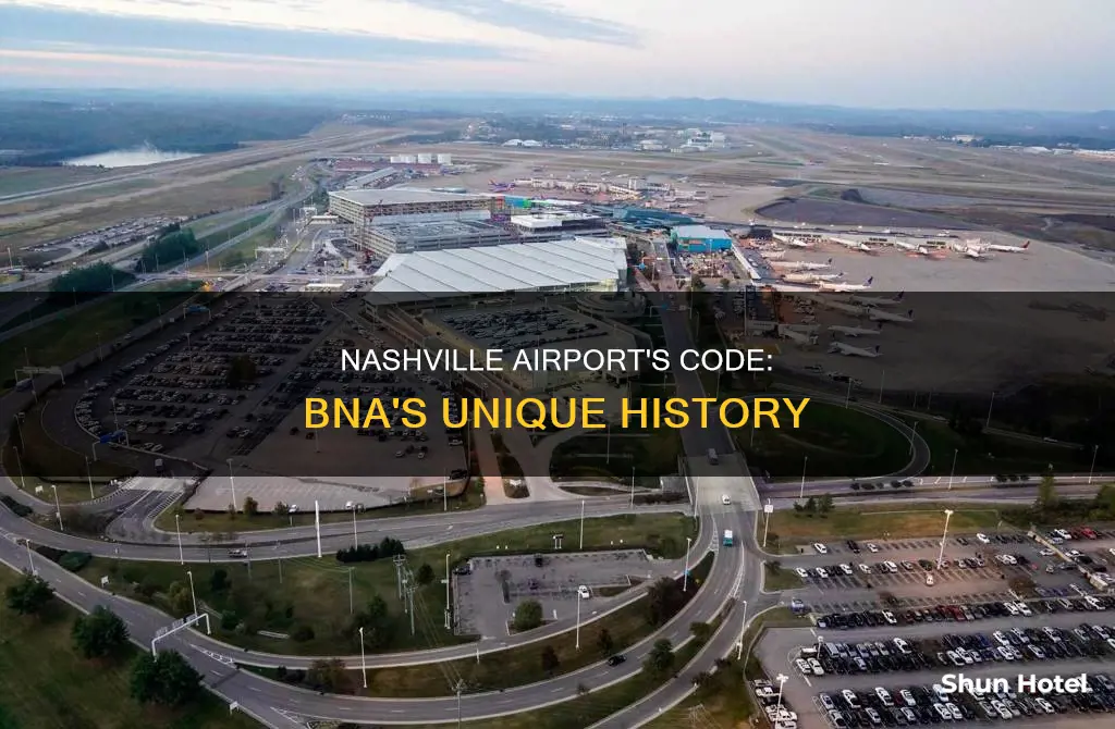 why is nashville airport code bna