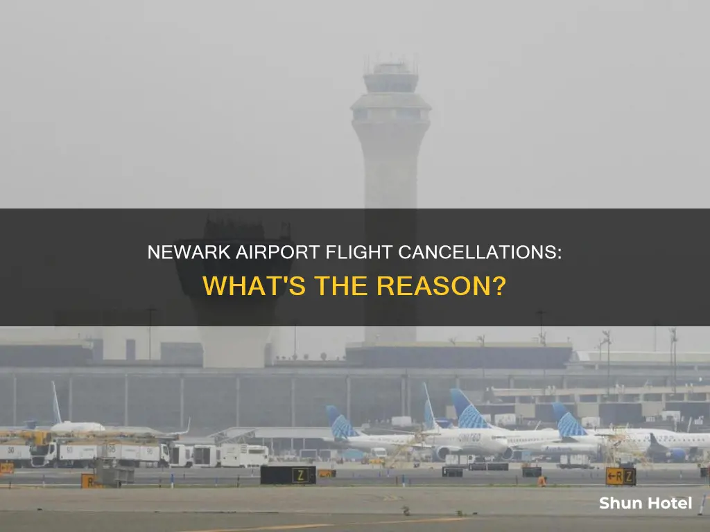 why is newark airport cancelling flights