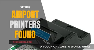 Airport Printing: A Rare Find