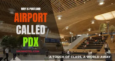 The History Behind Portland Airport's PDX Code