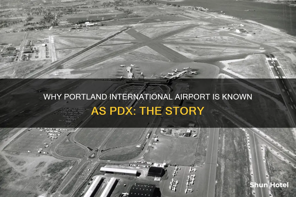 why is portland international airport called pdx