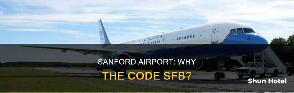 why is sanford airport code sfb