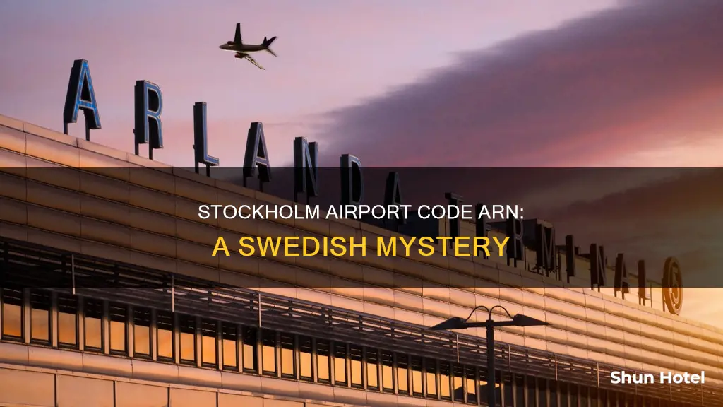 why is stockholm airport code arn