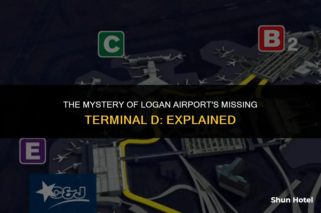 why is there no terminal d at logan airport