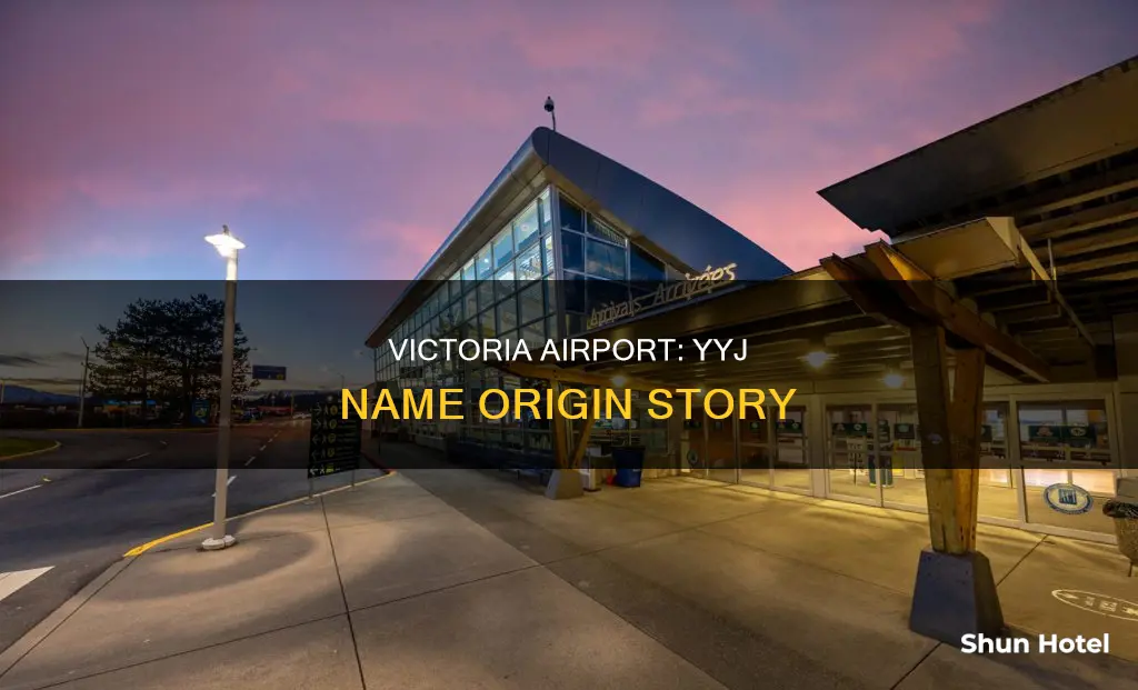 why is victoria airport called yyj