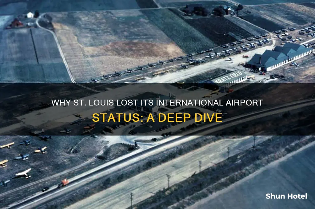 why isnt st louis an international airport anymore